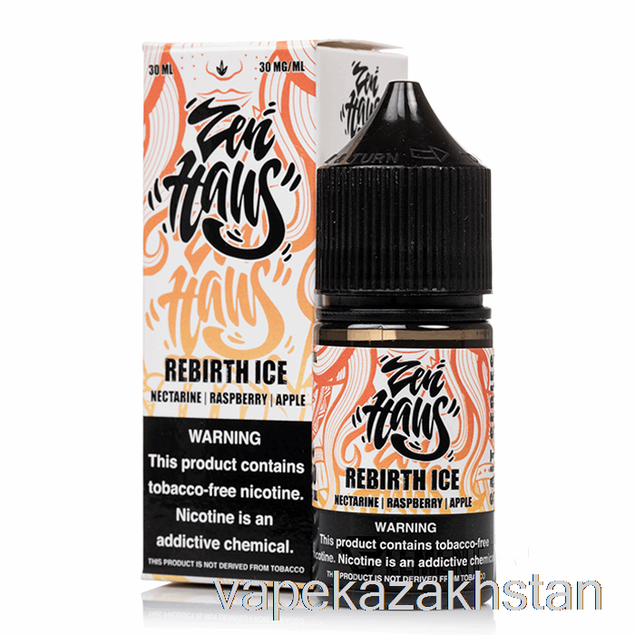 Vape Disposable Rebirth ICE - Zen Haus SALTS - 30mL 30mg